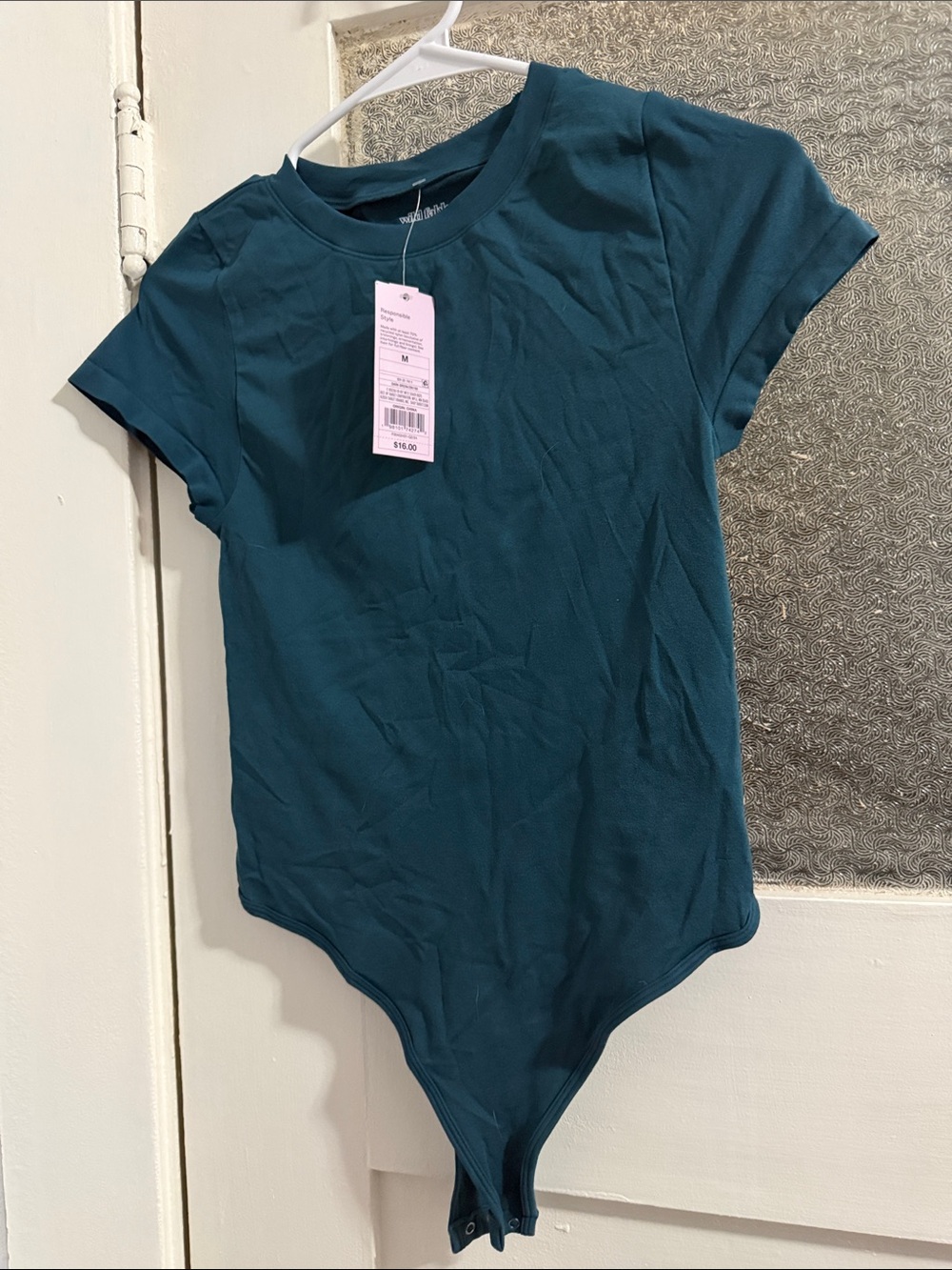 wild fable Dark Green Short Sleeve Bodysuit